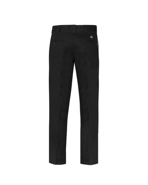 Dickies Black Slim Fit Work Trousers for men