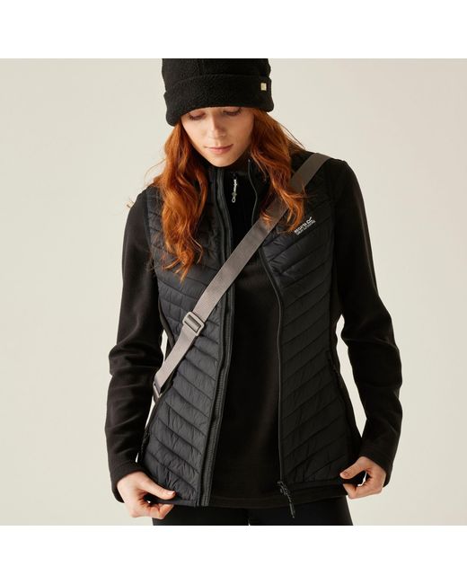 Regatta Black Andreson Hybrid Bodywarmer
