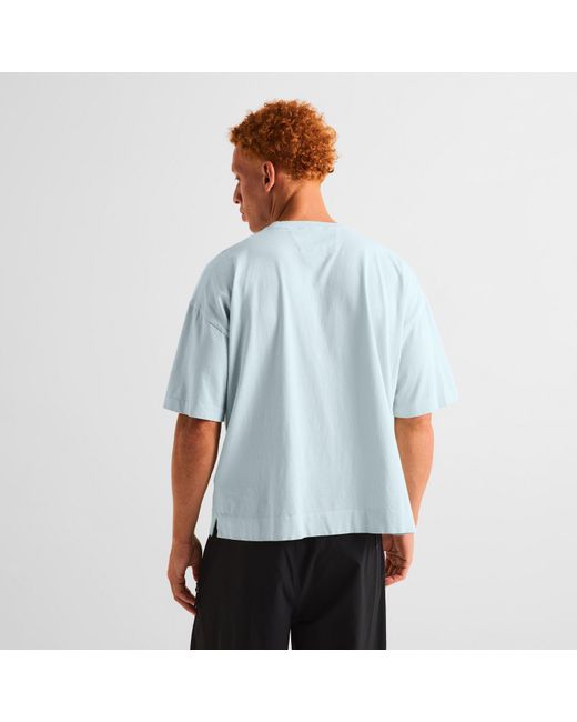 C P Company Blue Cp Logo T-Shirt Sn64 for men