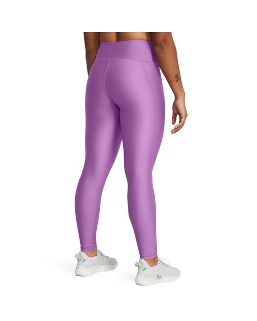 Under Armour S Heatgear Performance Tights Bottoms Provence Purple M