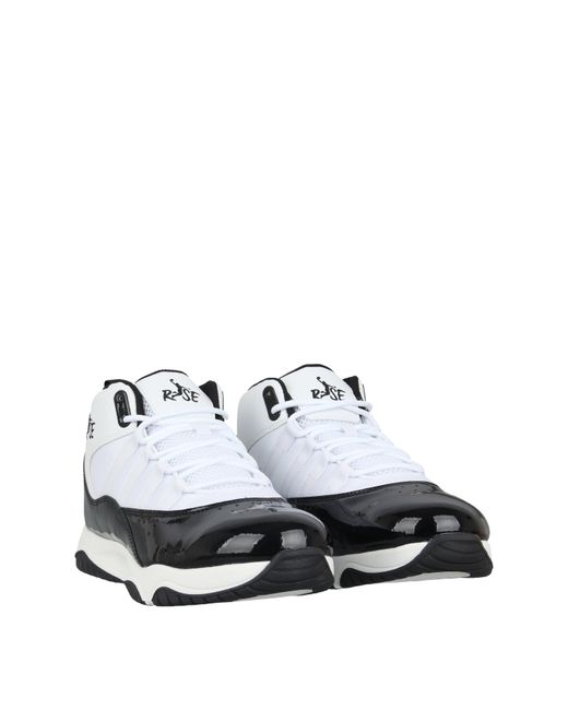 Rise Of Dawn White Shuttle Basketball Trainers for men