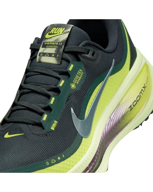 Nike Vomero 18 Gore-Tex Running Shoes in Green | Lyst UK