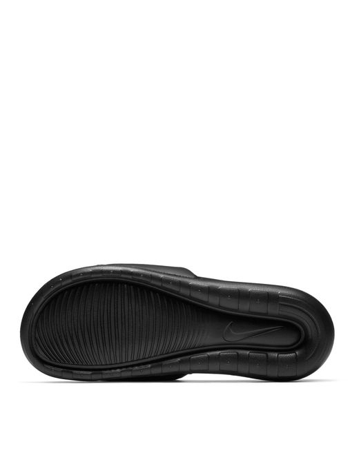 Nike Black Victori One Slides for men