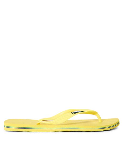 Havaianas Yellow Brasil Flip Flops for men