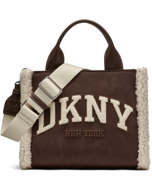 DKNY Brown Hadlee Tote Bag