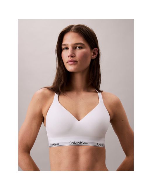 Calvin Klein White Bralette