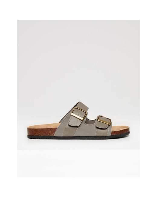 Threadbare Brown Atticus Flat Sandal for men