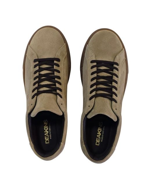 Deakins Brown Low-Top Trainers for men