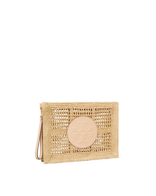 Tory Burch Metallic Straw Bag