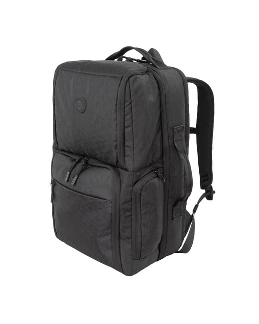 Firetrap Black Capital Backpack for men