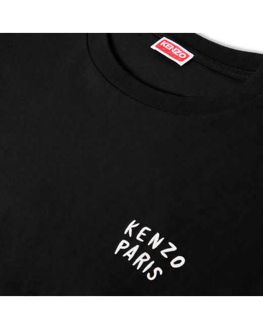 KENZO Black Boke Heart T-Shirt for men