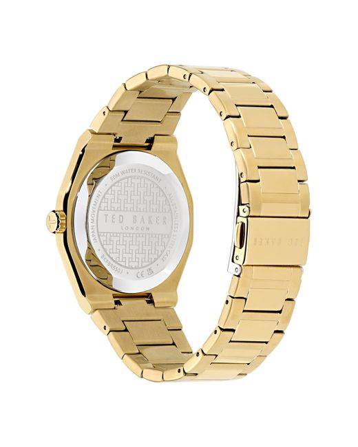 Ted Baker Metallic Barteen Quartz Analogue Quartz Watch for men