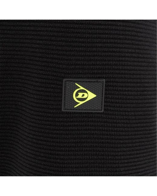 Dunlop Black Hybrid Baffle Work Long Sleeve Full Zip Softshell Jacket for men