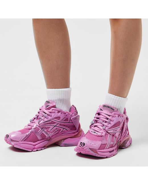 Balenciaga Pink Runner Sneaker