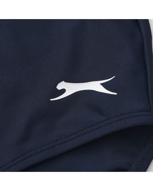Slazenger 1881 Blue Racer Back Lycra Xtra Life Swimsuit Ladies