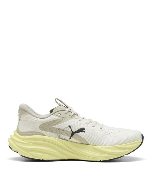 PUMA White Magnify Nitro 3 Everyday Neutral Road Running Shoes for men