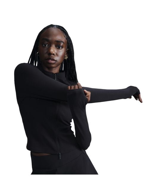 Nike Black Long Sleeve Performance Top