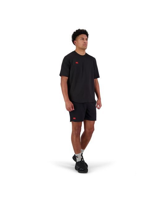 Canterbury Black Everest T-Shirt Adults for men