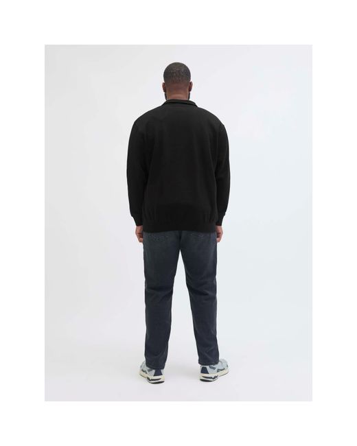 Jack & Jones Black Jack + Soho Sweat Qr Sn63 for men