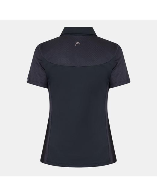 Head Blue Performance Short Sleeve Polo Shirt