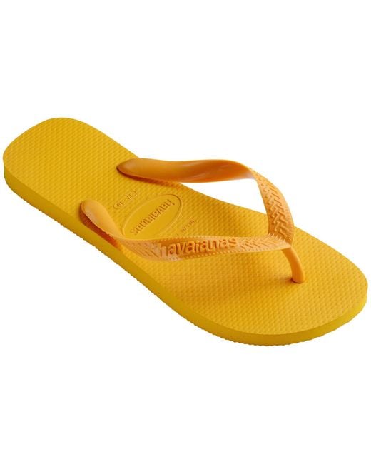 Havaianas Yellow Flip Flops for men