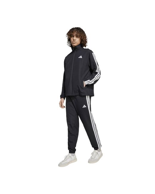 Adidas Black Woven Tracksuit for men
