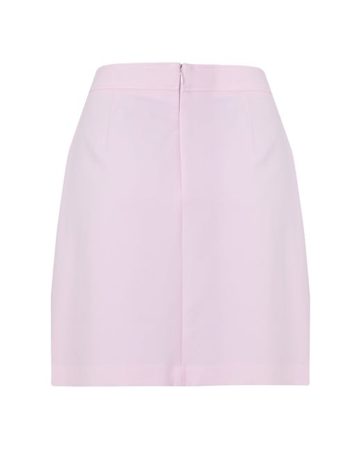 Karl Lagerfeld Black Suiting Mini Skirt