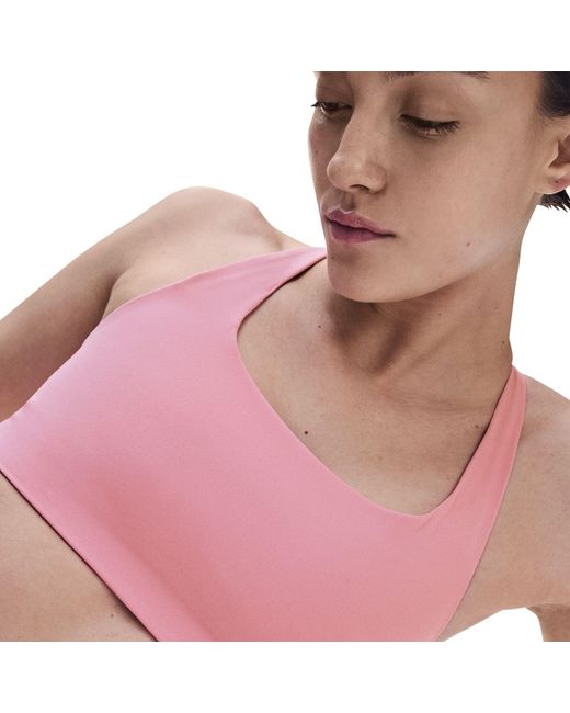 On Shoes Pink Studio Bra Ld6 Ld64