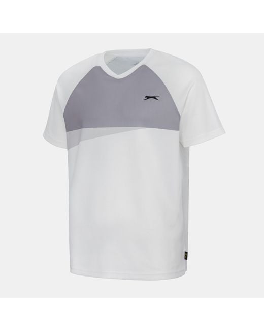 Slazenger 1881 White Tennis T Shirt for men