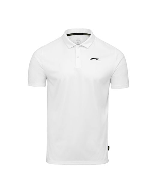 Slazenger 1881 White Performance Polo for men