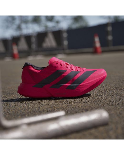 Adidas Pink Adizero Adios Pro 4 Shoes Ladies