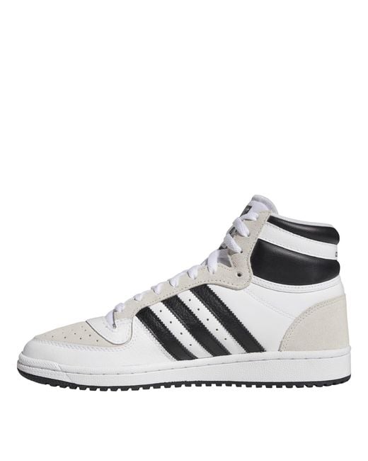 Adidas White Top Ten Rb Trainers Size 8 for men