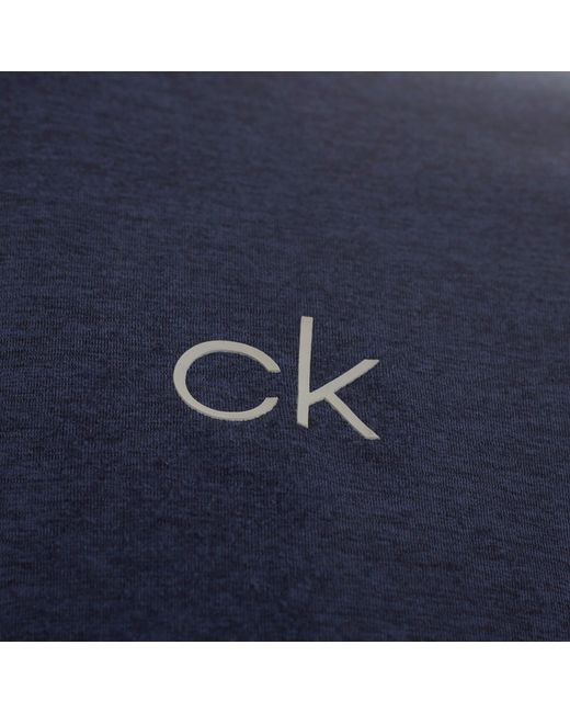 Calvin Klein Blue S Newport Tee Moisture Wicking Lightweight T-shirt for men