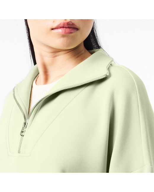 Varley Green Hawley Half Zip Sweatshirt
