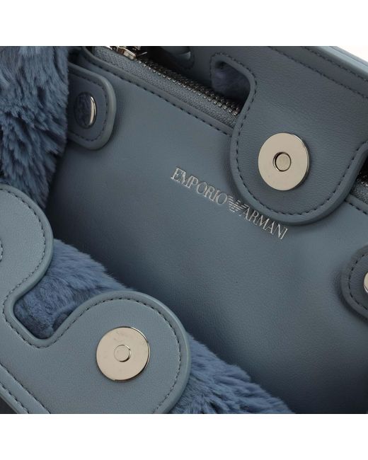 Emporio Armani Blue Shopping Bag