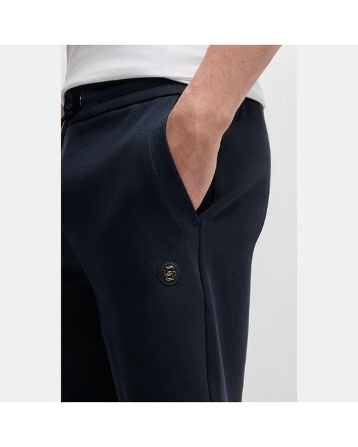 Boss Blue C-Leoni 01 Double B Monogram Shorts for men