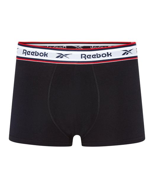 Reebok White 3 Pack Boxer Shorts Barlow for men