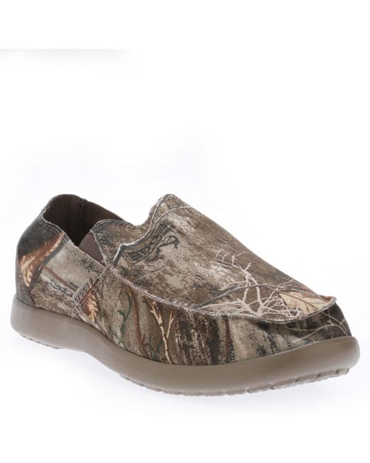 CROCSTM Gray Santa Cruz Loafers for men