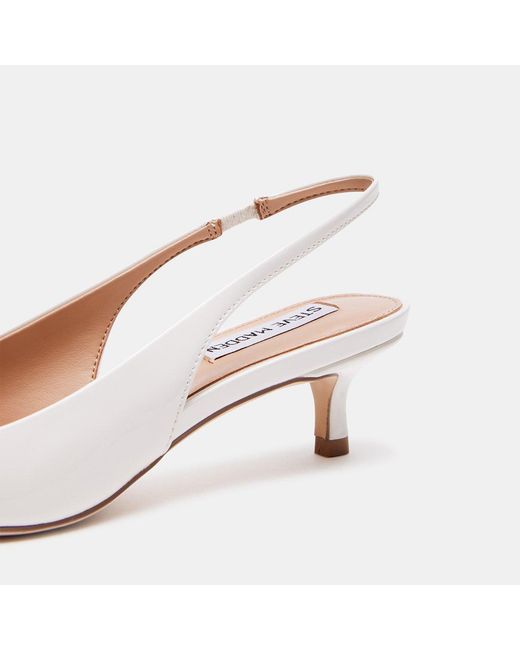 Steve Madden White Loafers