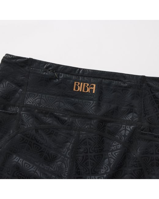 Biba Black Move Tight Performance Gym Leggings
