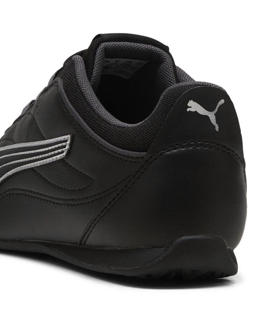 PUMA Black Catch Low-Top Trainers