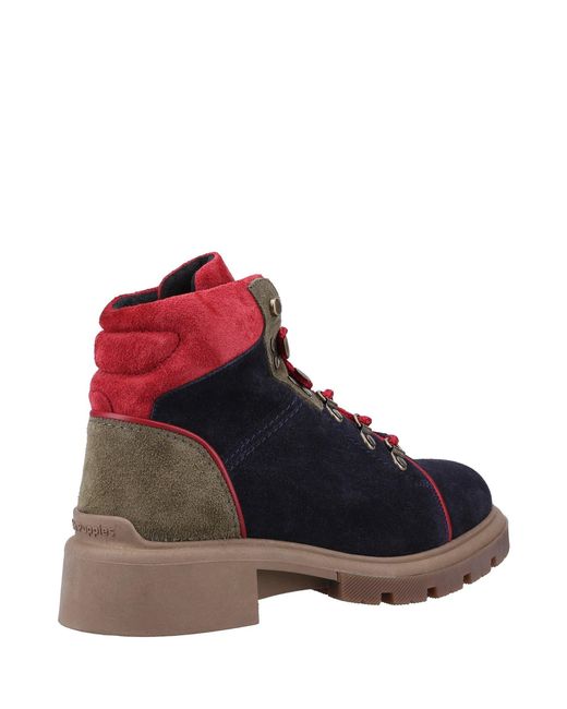 Hush Puppies Blue Rita Hiker Boot