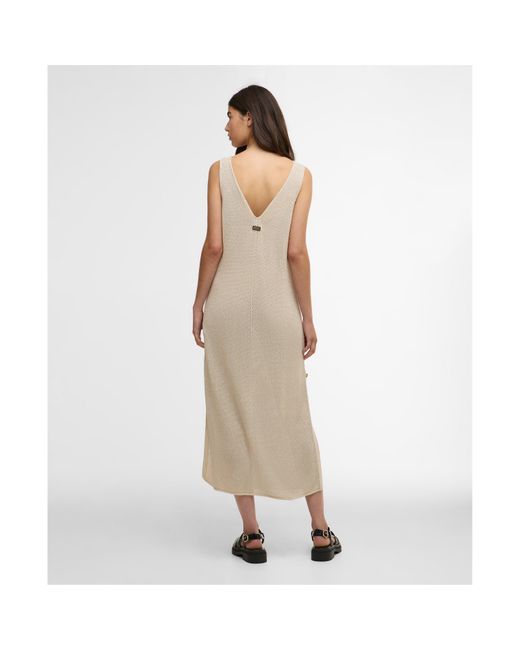 Barbour Natural Knitted Jumper Dress