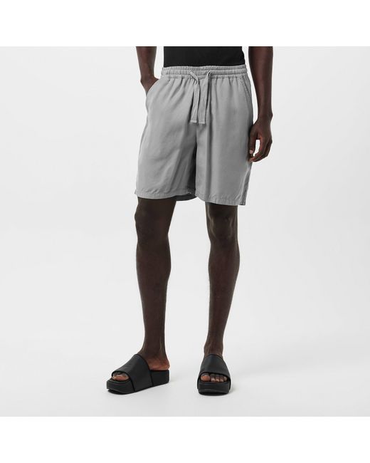 Albam Gray Bowling Shorts for men