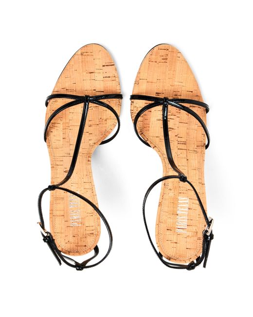 Paris Texas Black Heeled Sandals