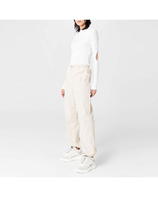 Buffalo White Cld Chai Trainers