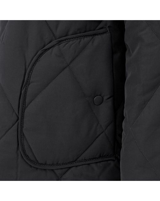 Firetrap Black Long Sleeve Hip Length Quilted Jacket