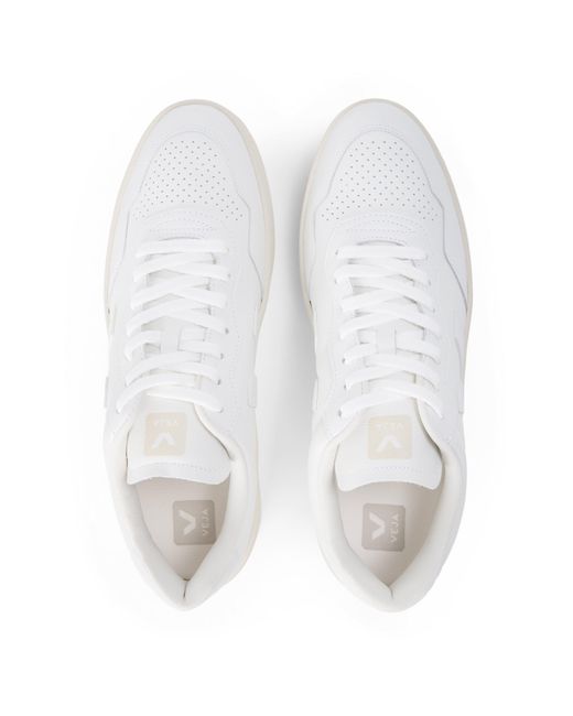 Veja White V-90 Chunky Trainers for men