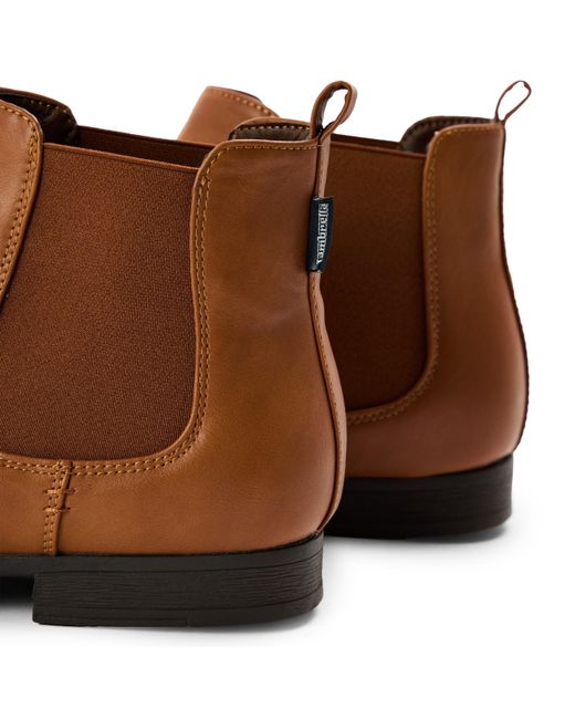 Lambretta Brown Amberley Chelsea Boots for men