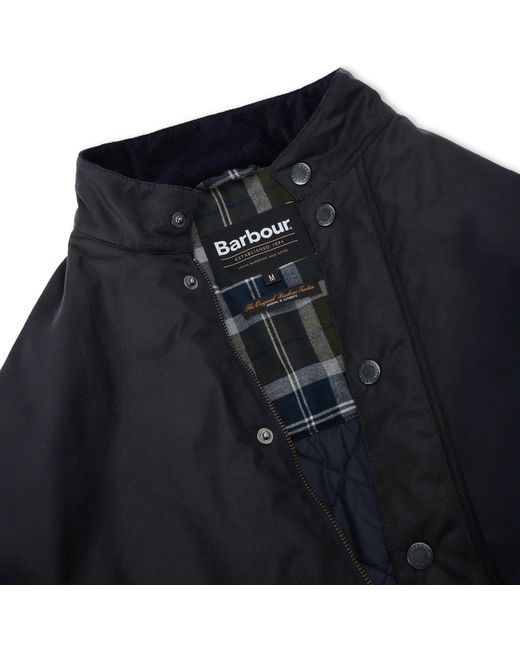 Barbour Blue Cordhill Waxed Jacket for men